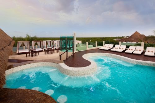 Desire Riviera Maya Resort Jacuzzi Lounge